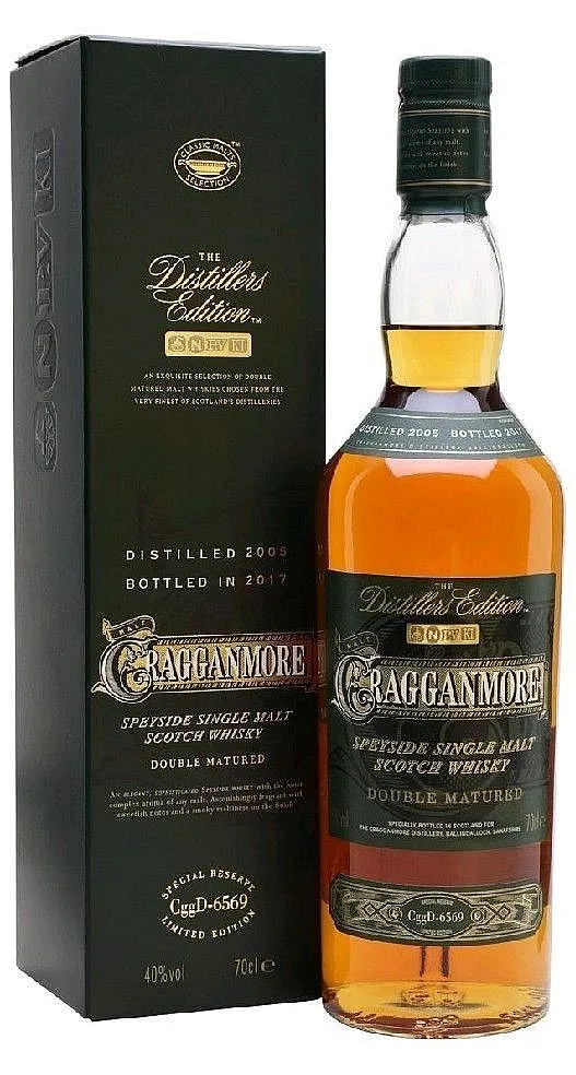 Whisky Cragganmore 2007 Distillers Edition 2019 gB 40%0.70l