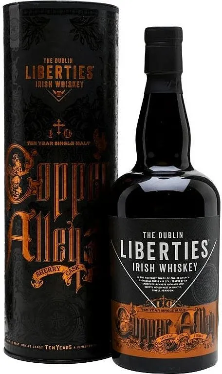 Whisky Dublin Liberties Copper Alley v tubě 46%0.70l