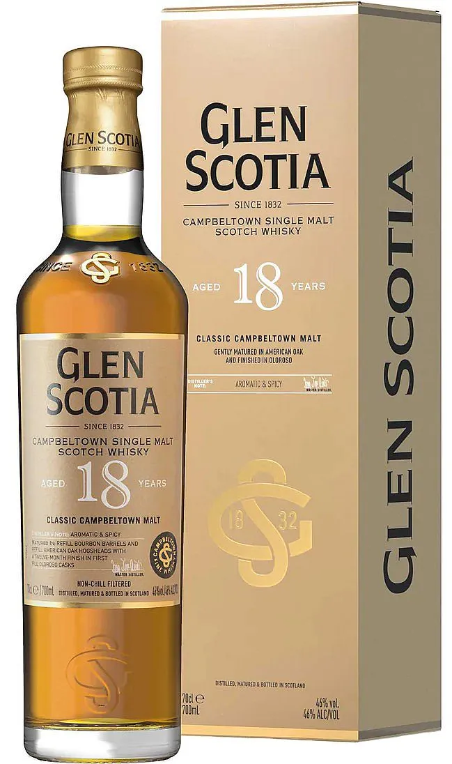 Whisky Glen Scotia 18y v krabičce 46%0.70l