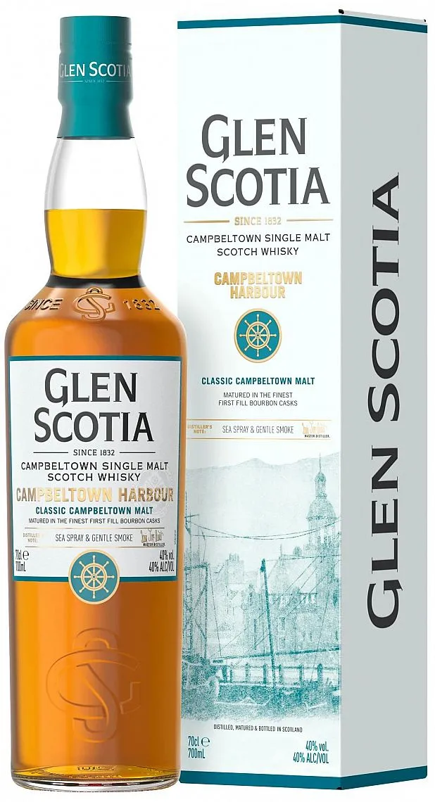 Whisky Glen Scotia Harbour NEW embosovaná lahev gB 40%0.70l