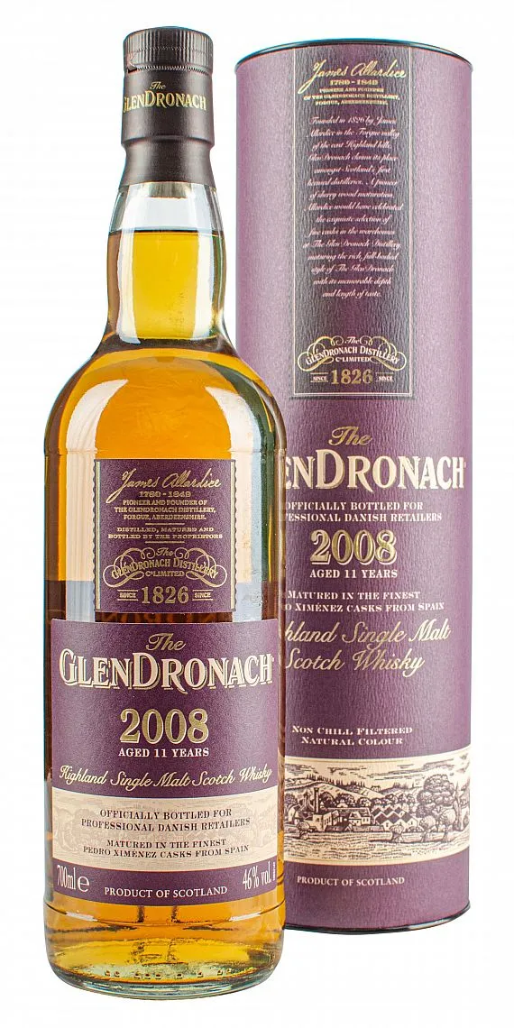 Whisky Glendronach 2008 PX gT 46%0.70l