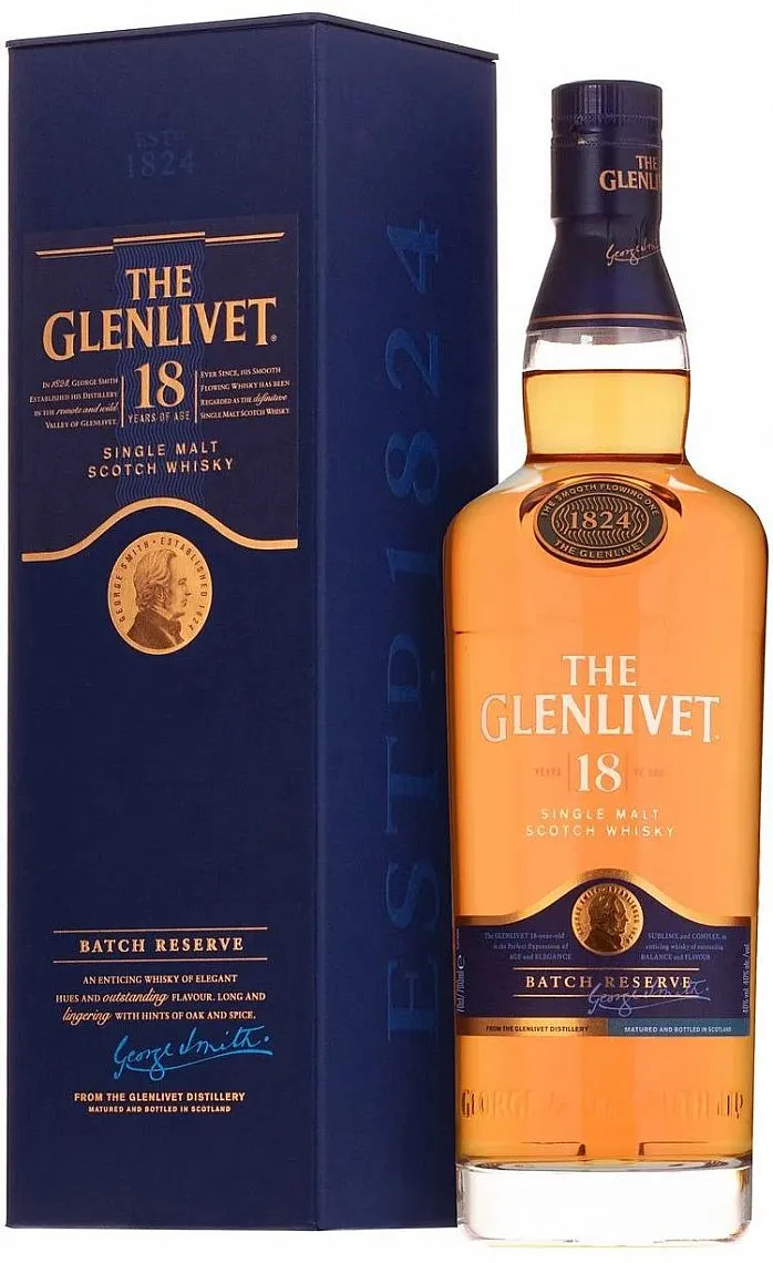 Whisky Glenlivet 18y Batch Reserve v krabičce 40%0.70l