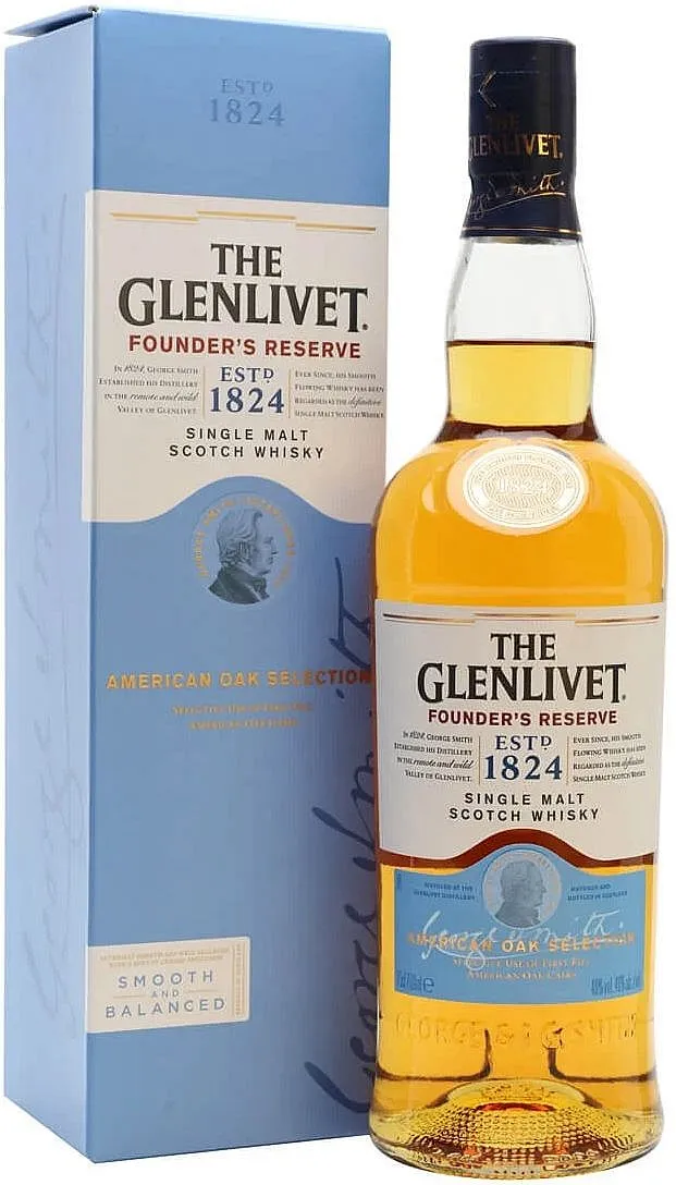 Whisky Glenlivet Founders Reserve v krabičce 40%0.70l