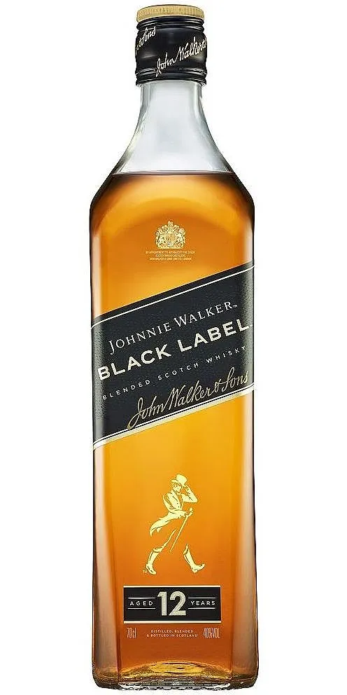 Whisky J.Walker Black label holá lahev  40%0.70l