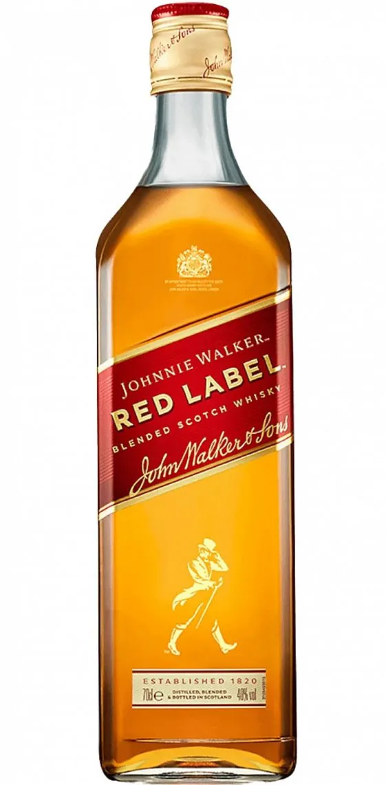 Whisky J.Walker Red label holá lahev  40%0.70l
