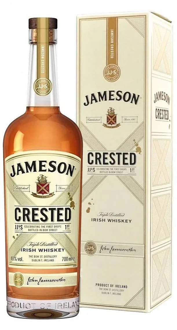 Whisky Jameson Crested v krabičce  40%0.70l