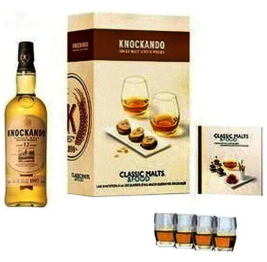 Whisky Knockando 2000 Vintage 12y + 4sklo gB 43%0.70l
