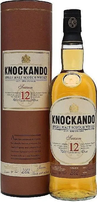 Whisky Knockando 2002 Vintage 12y v tubě 43%0.70l