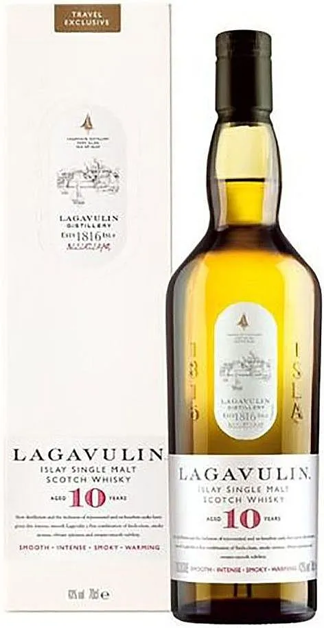 Whisky Lagavulin 10y v krabičce 43%0.70l