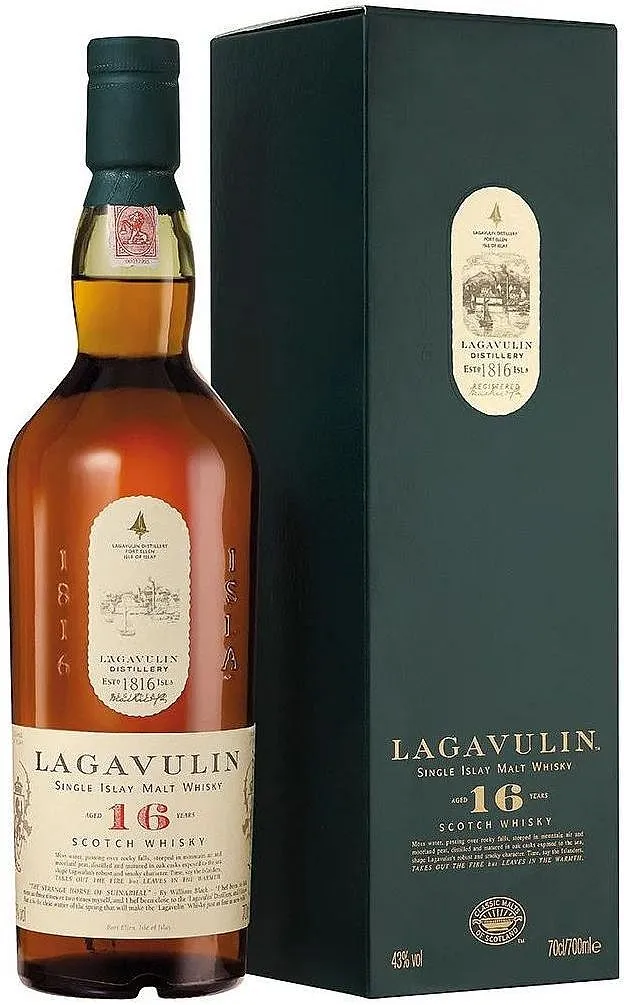 Whisky Lagavulin 16y v krabičce 43%0.70l
