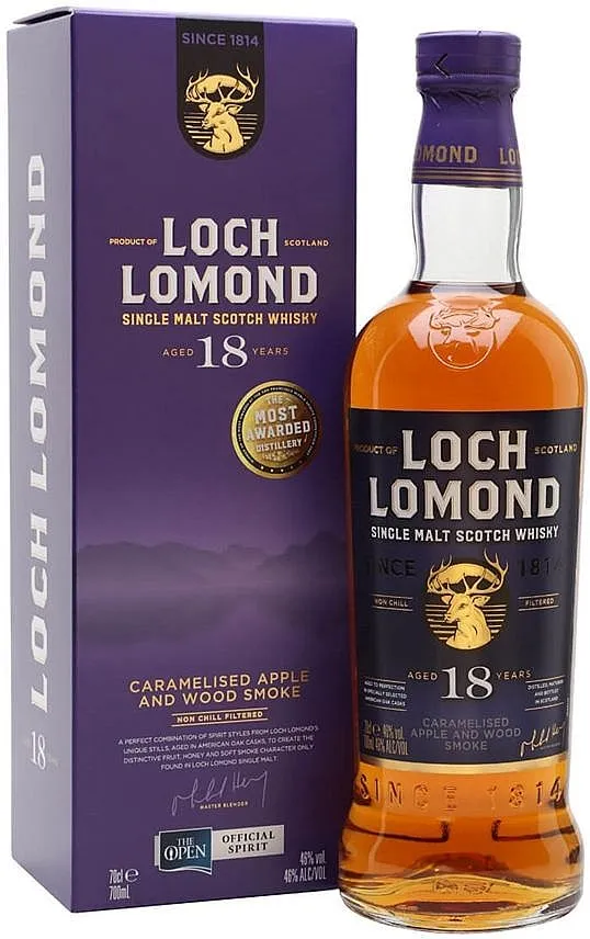 Whisky Loch Lomond 18y v krabičce 46%0.70l