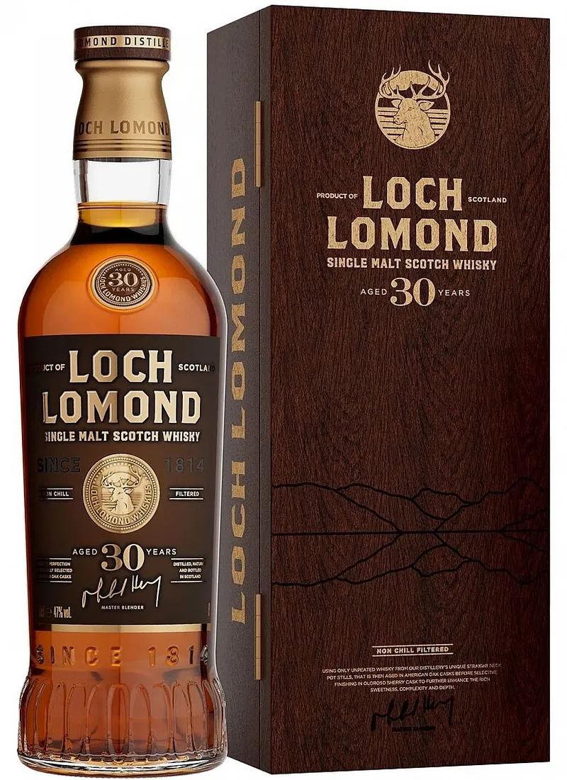 Whisky Loch Lomond 1992 30y Straight Neck Stills wB 47%0.70l