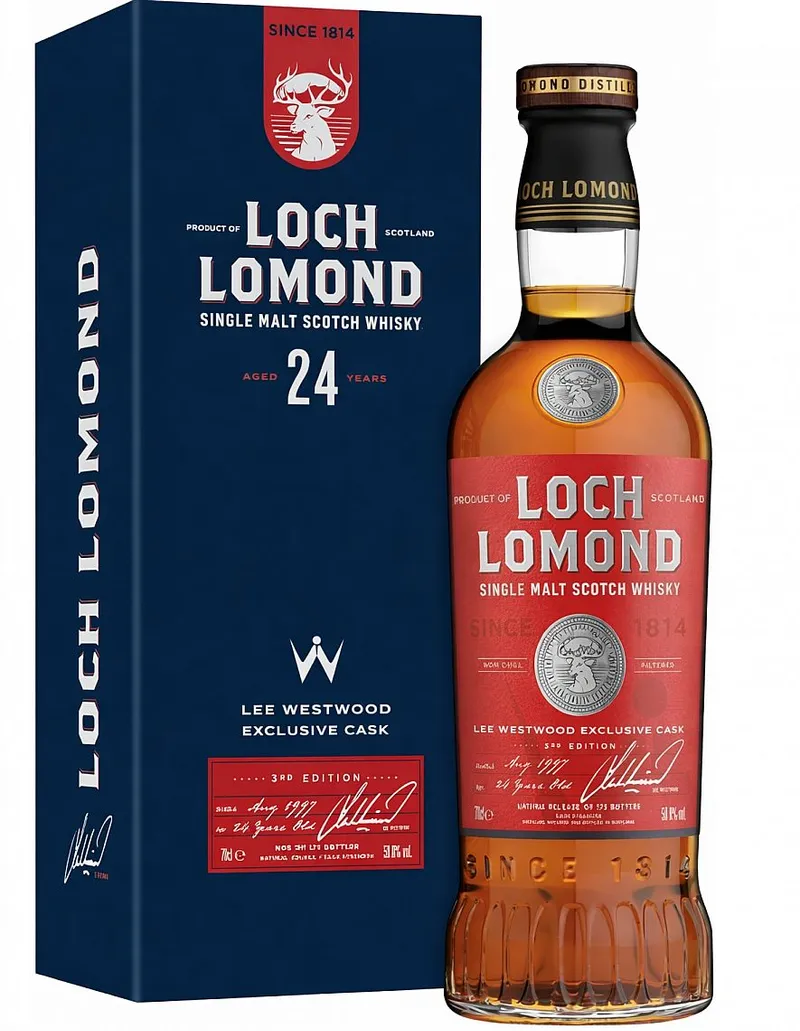Whisky Loch Lomond 1997 Lee Westwood b.3 gb 50.8%0.70l