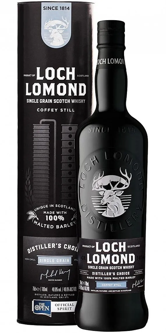 Whisky Loch Lomond Distillers Choice v tubě  48.8%0.70l