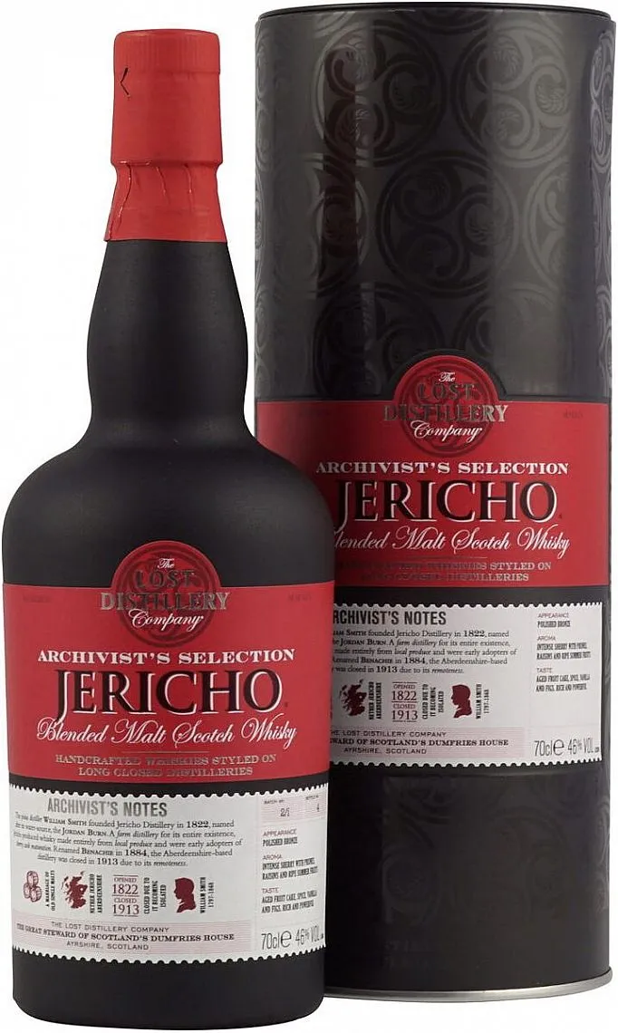 Whisky Lost distillery Jericho Archivist gT 46%0.70l