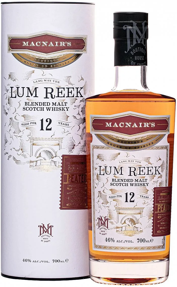 Whisky MacNairs Lum Reek Peated 12y gT 46%0.70l