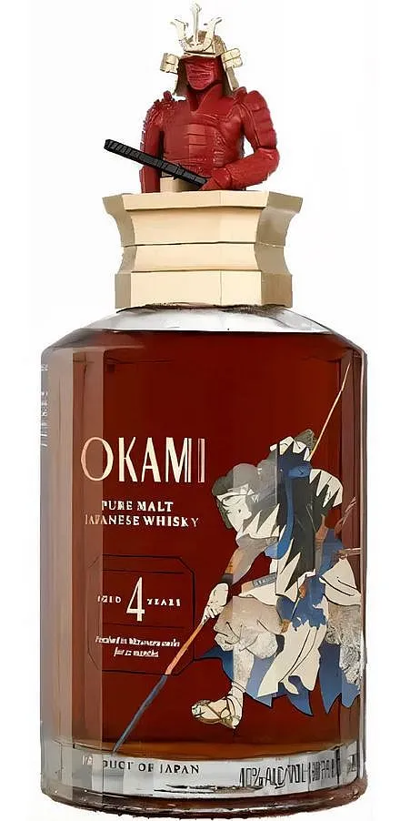 Whisky Okami 4y Pure Malt  40%0.70l