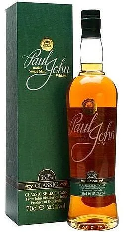 Whisky Paul John Classic Select cask Strength gB 55.2%0.70l