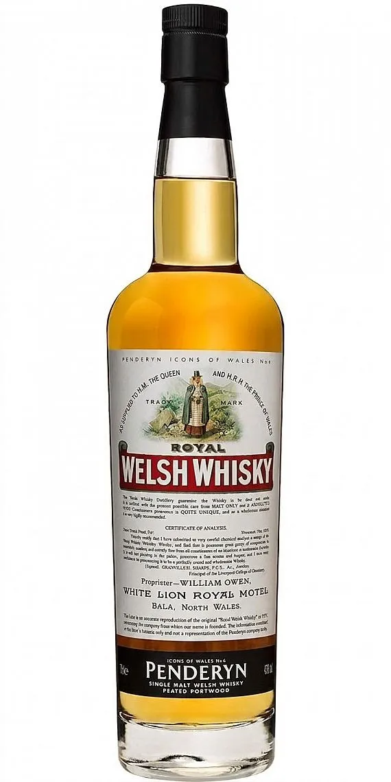 Whisky Penderyn Icon of Wales no.6 Royal Welsh  43%0.70l