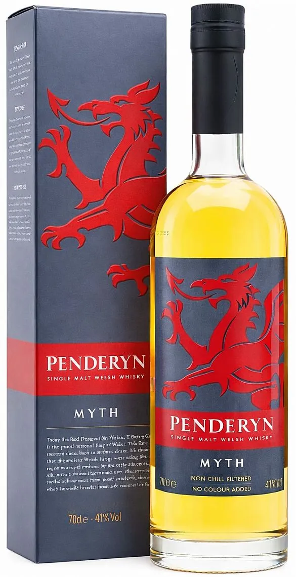 Whisky Penderyn Myth Bourbon cask gB 41%0.70l