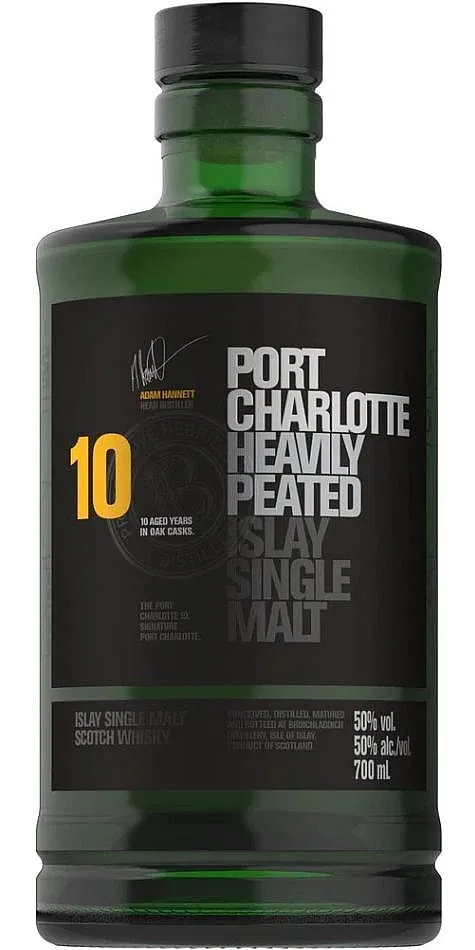 Whisky Port Charlotte 10y holá lahev 50%0.70l
