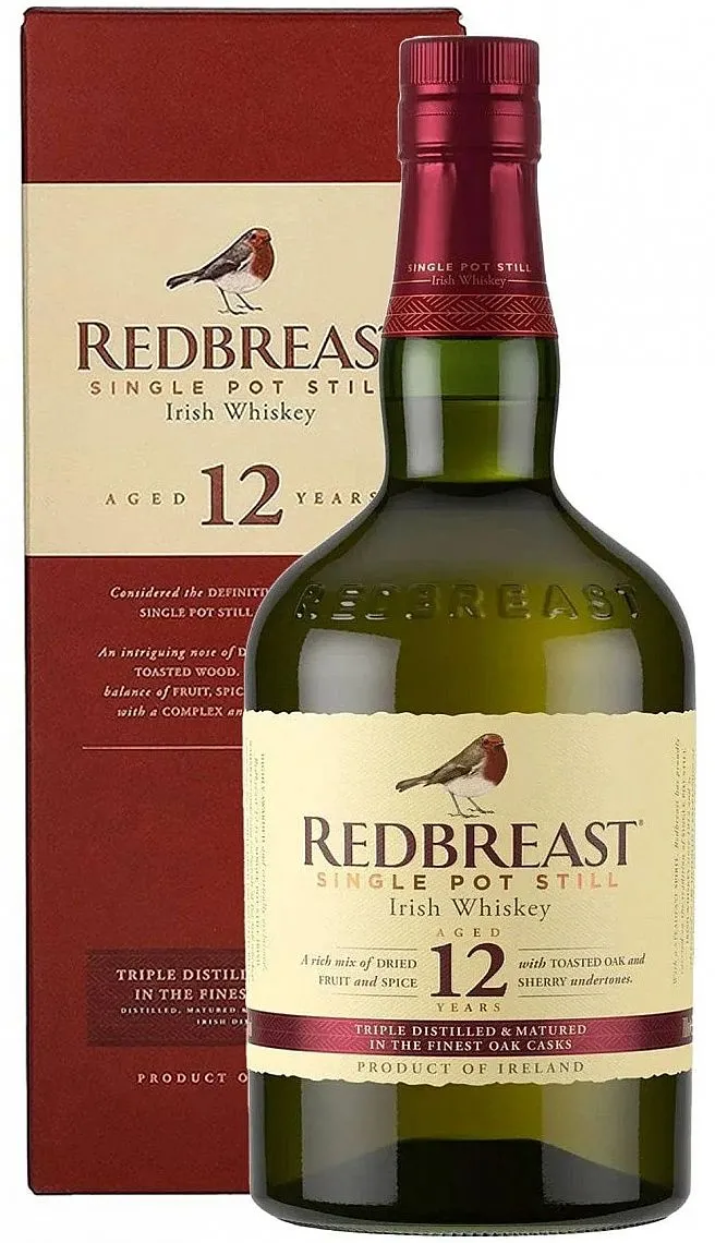 Whisky RedBreast 12y v krabičce  40%0.70l
