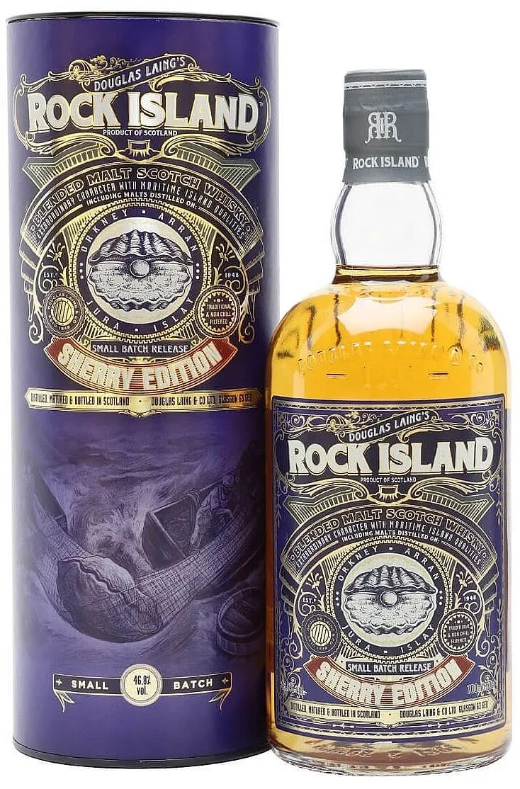 Whisky Rock Island & Sherry Cask Douglas Laing gT 46.8%0.70l
