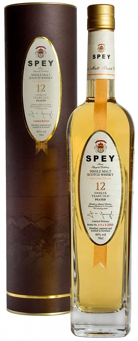 Whisky Spey 12y Peated limited v tubě 46%0.70l
