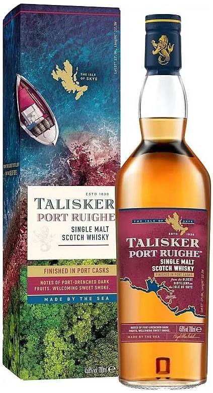 Whisky Talisker Port Ruighe v krabičce  45.8%0.70l