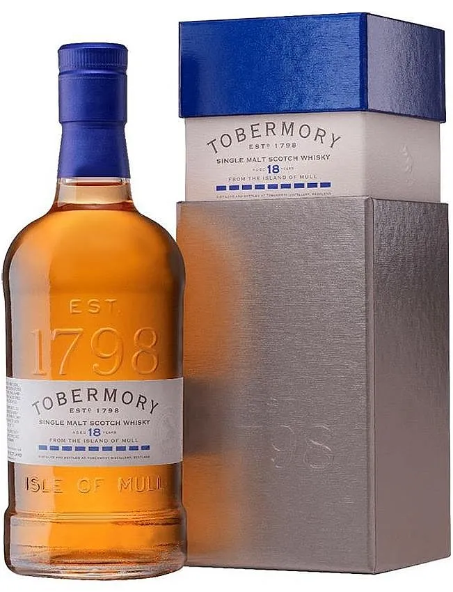 Whisky Tobermory 18y v krabičce 46.3%0.70l
