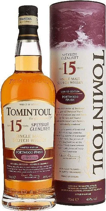 Whisky Tomintoul 15y Portwood gT 46%0.70l