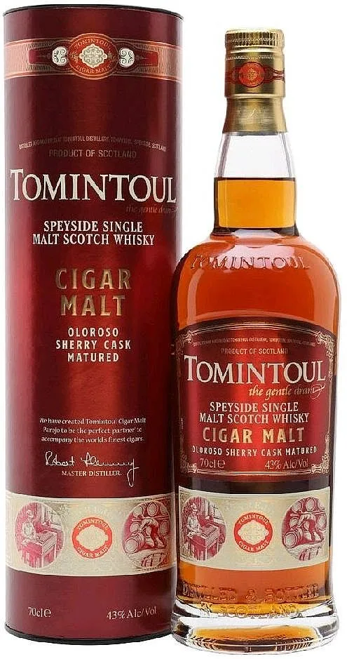 Whisky Tomintoul Cigar Malt Oloroso Sherry gT 43%0.70l