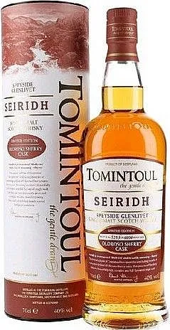Whisky Tomintoul Seiridh v tubě 40%0.70l