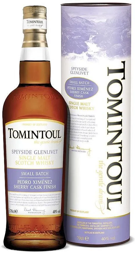 Whisky Tomintoul Small batch - PX Sherry Cask v tubě 40%0.70l