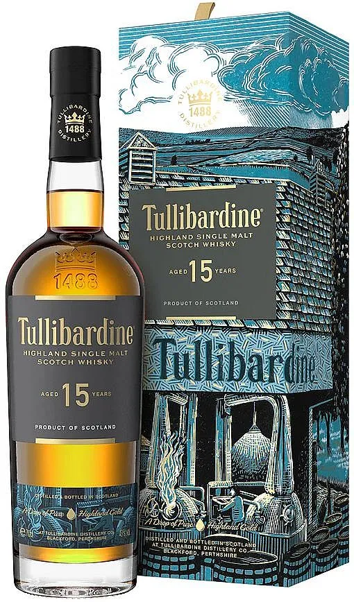 Whisky Tullibardine 15y v krabičce 43%0.70l