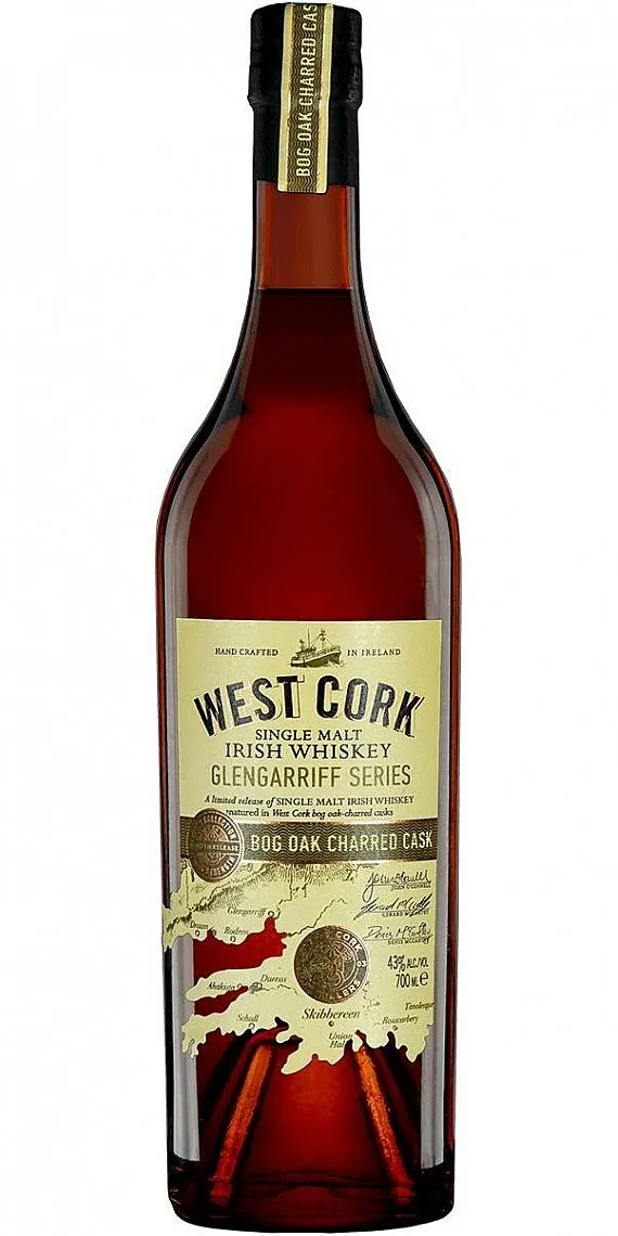 Whisky West Cork SM Glengarriff Bog oak charred  43%0.70l