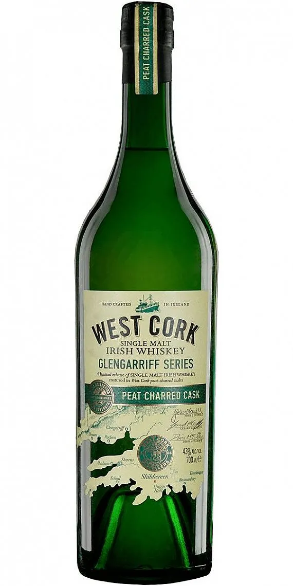 Whisky West Cork Glengarriff Peat charred cask 43%0.70l