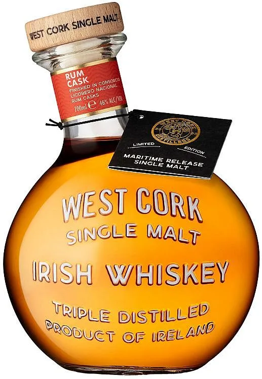 Whisky West Cork SM Maritime Rum Cask 46%0.70l