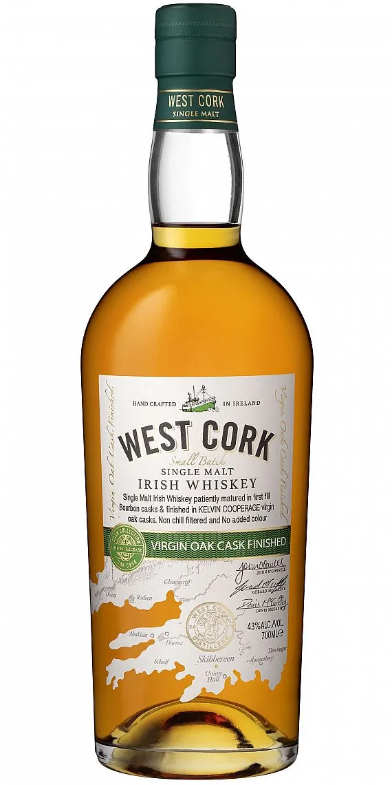 Whisky West Cork SM Virgin Oak 43%0.70l