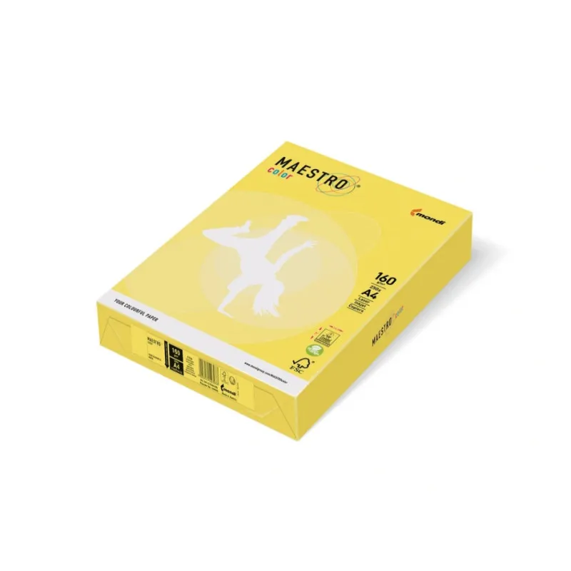 Xerografický papír BAREVNÝ - CY39 canary/ středně žlutá / 500 listů