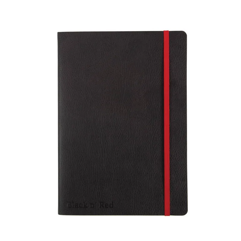 Zápisník Oxford Black n'Red mix - A5 / linka / 72 linka
