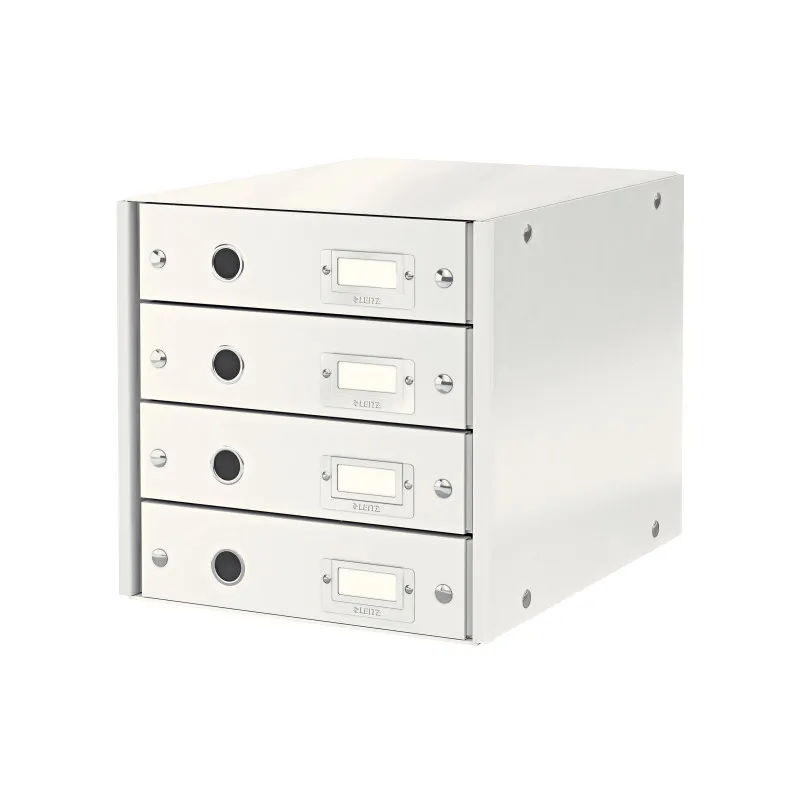 Zásuvkový box Leitz Click&Store - 4 zásuvky / bílá