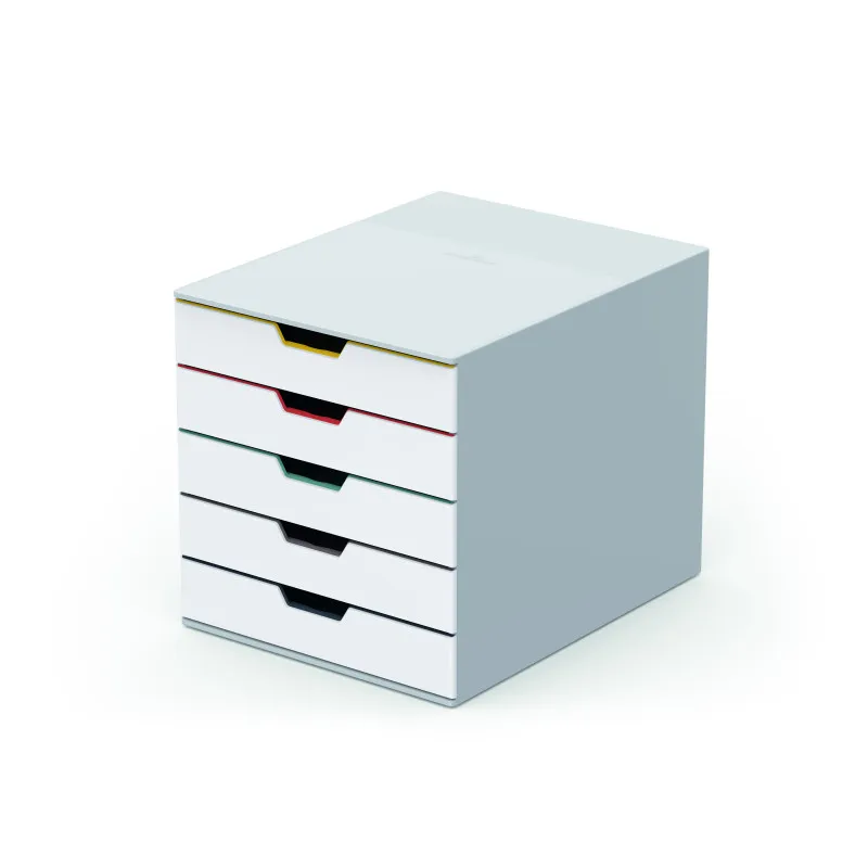 Zásuvkový box VARICOLOR® MIX - 5 zásuvek / bílá