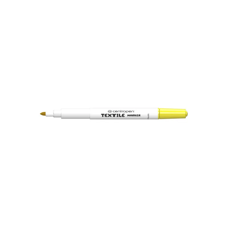 Značkovač Centropen 2739 na textil - žlutá