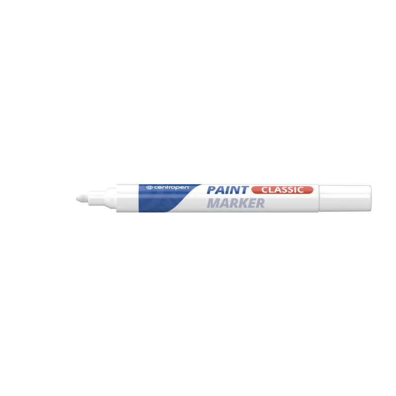 Značkovač Centropen 9100 lakový - bílá