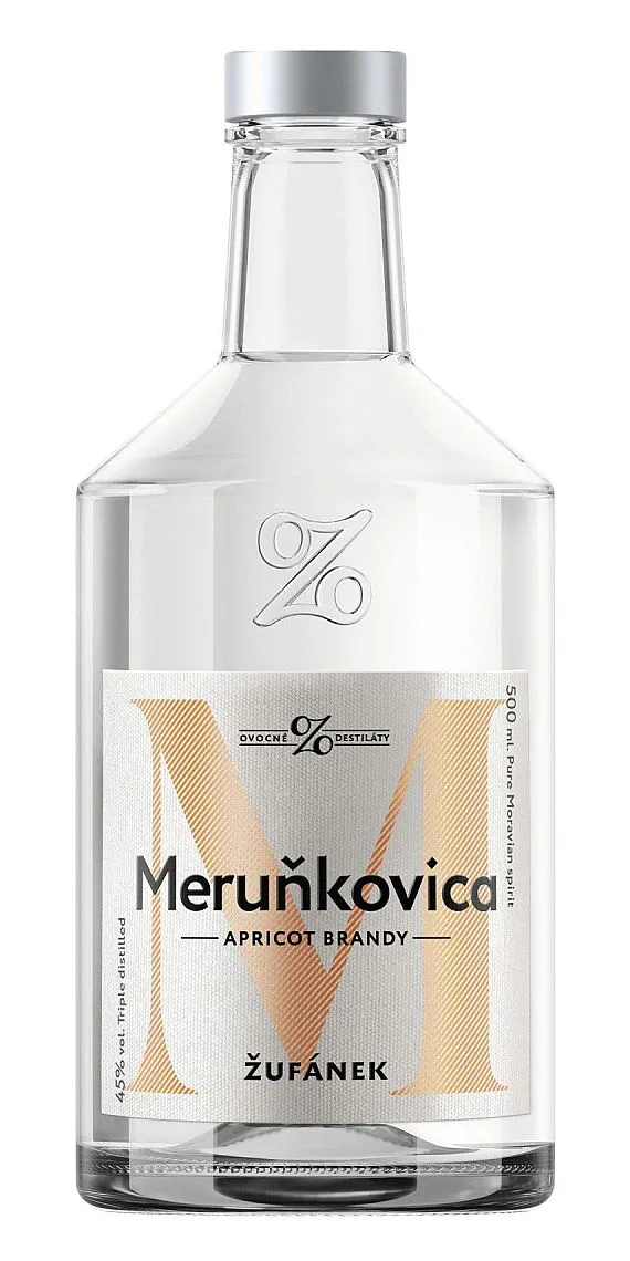 Žufánek Meruňkovica 45%0.50l