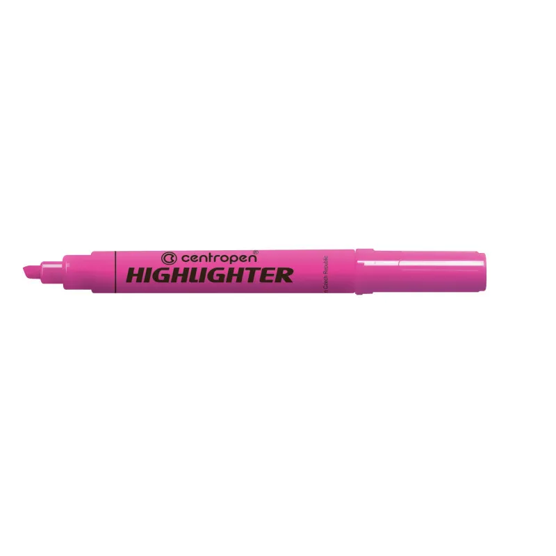 Zvýrazňovač Centropen HIGHLIGHTER 8552 / růžová