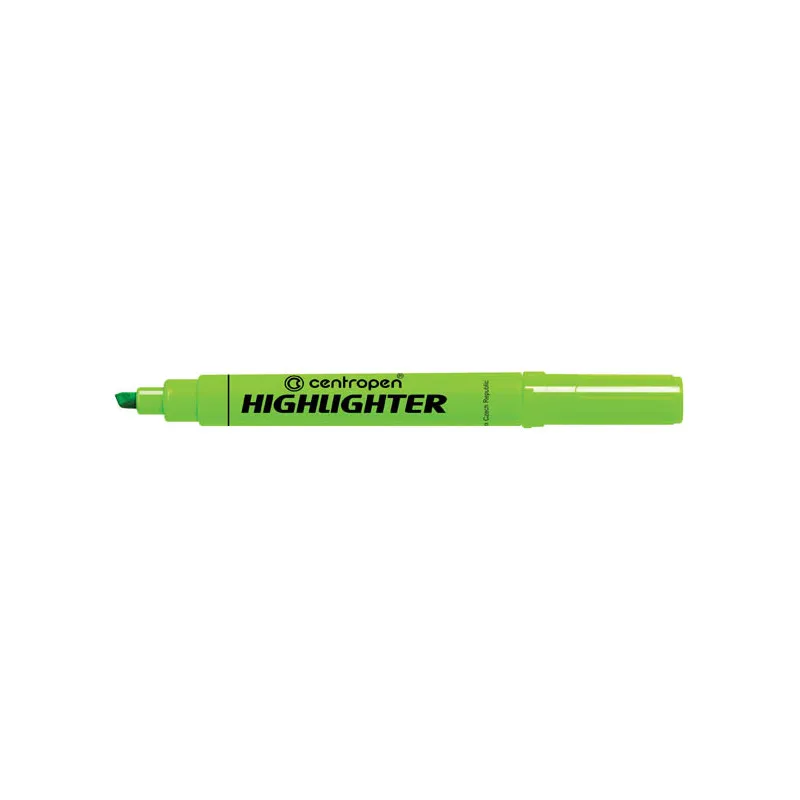Zvýrazňovač Centropen HIGHLIGHTER 8552 / zelená