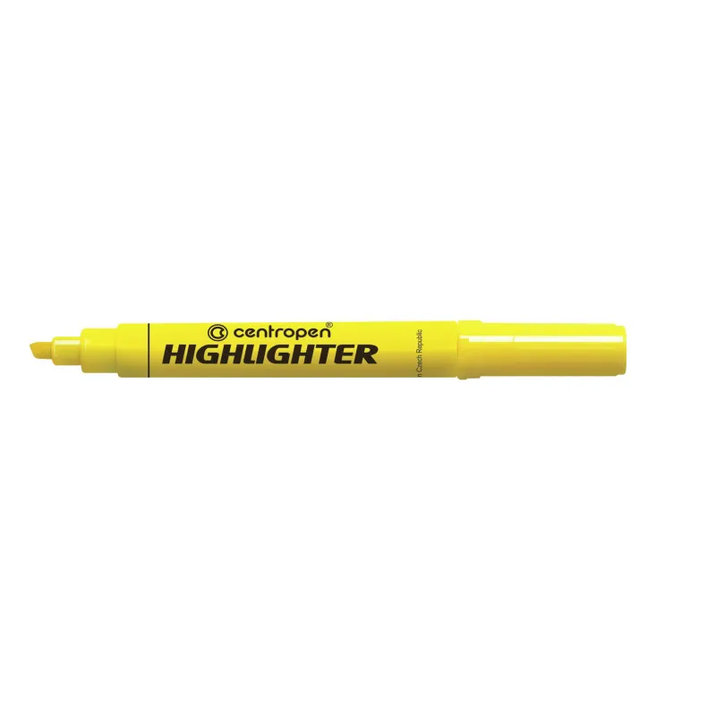 Zvýrazňovač Centropen HIGHLIGHTER 8552 / žlutá