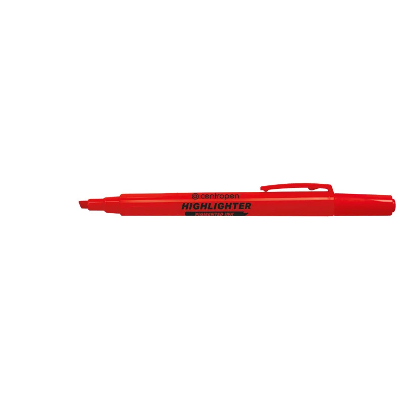 Zvýrazňovač Centropen HIGHLIGHTER 8722 / červená
